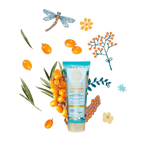 Active Organic Sea Buckthorn Hand Cream 75 Ml Natura Siberica