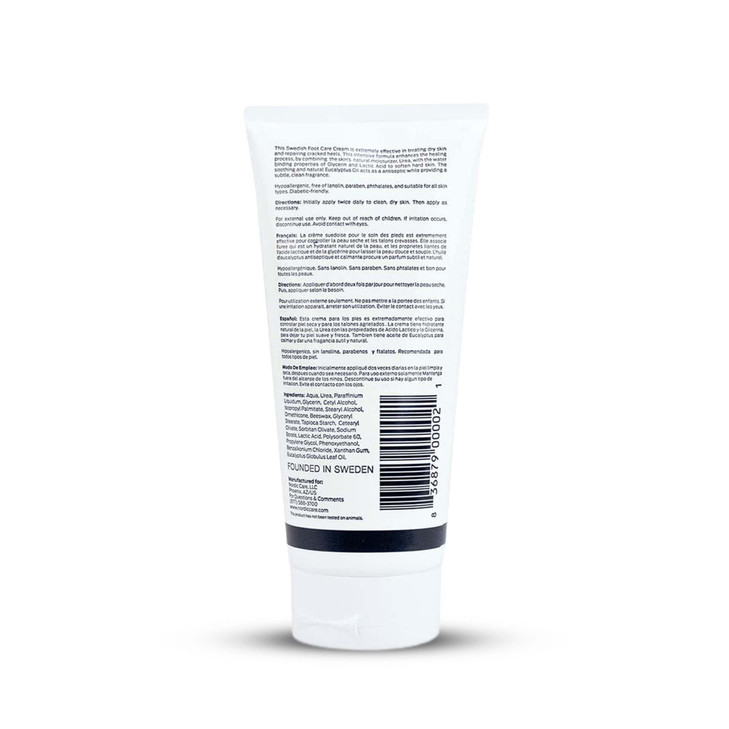 Nordic Care Foot Care Cream Intensive Repair 10 Urea Treats Severely Dry Feet Cracked Heels Noticeable Results In Days