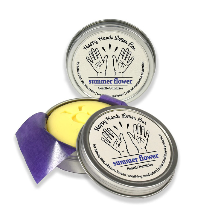 Lavender Ylang Ylang Natural Solid Lotion Bars with Beeswax Shea Butter 2x 115oz in Travel Tns Moisturize Protect Skin L