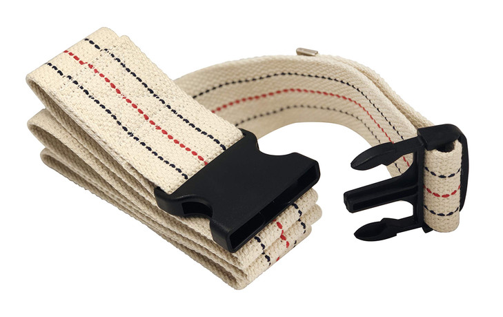 Essential Medical Supply Cotton Blend Walking Gait and Standing Belt with Secure Plastic Buckle, 72 Inch Length - Perfect for Elderly and Patients Re online at globaldelivered