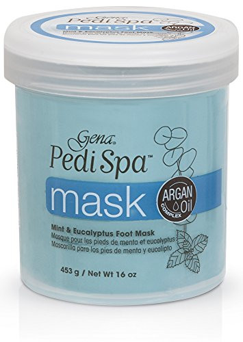 Gena Pedi Spa with Argan Oil Complex Pedi Spa Mask 16 Ounce