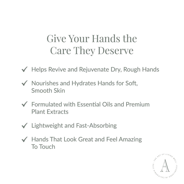 Archipelago Botanicals Morning Mint Hand Crme Rich and Lightly Scented Hand Lotion for Dry Skin Cuticles and Rough Spots