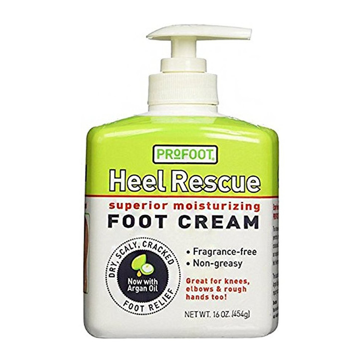 Profoot Care Heel Rescue Superior Moisturizing Foot Cream 16 Oz Pack of 2