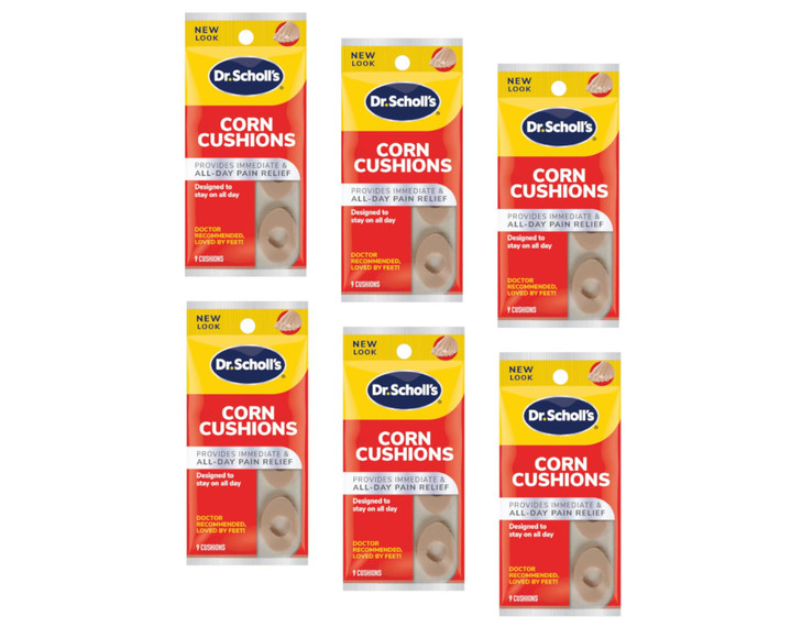 Dr Scholls Corn Cushions 9 Ct Pack of 6