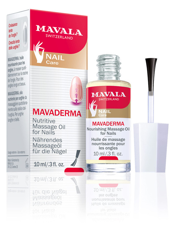 Mavala Mavaderma Nourishing Massage Oil for Nails Nail Care Nail Hardener Cuticle Oil Nail Growth Moisturizing Healing T
