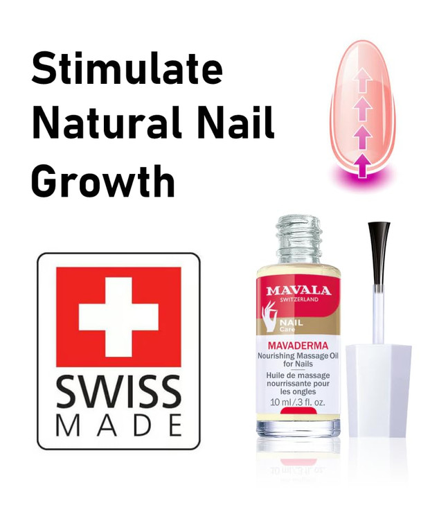 Mavala Mavaderma Nourishing Massage Oil for Nails Nail Care Nail Hardener Cuticle Oil Nail Growth Moisturizing Healing T
