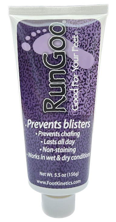 Foot Kinetics RunGoo Blister Prevention Cream for Running and Athletes 55 oz LongLasting SweatResistant Prevents Chafing