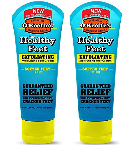 OKeeffes Healthy Feet Intense Renewal Foot Cream 3 oz Tube 2 Pack