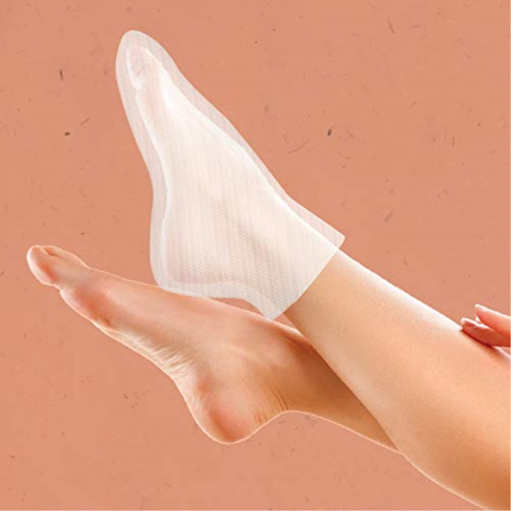 Nupore Moisturizing Socks Feet Masks for Dry Skin Moisturizer for Cracked Feet Treatment with Shea Butter Jojoba Oil Alo