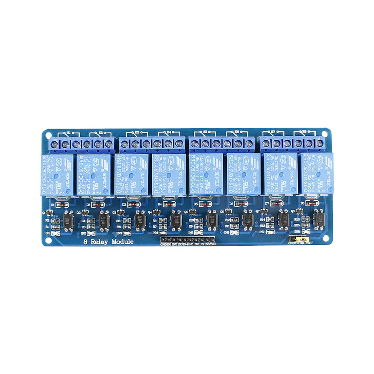 SunFounder 5V 8 Channel Relay Shield Module for Arduino R3 2560 1280 ARM PIC AVR STM32 Raspberry Pi 3, 2 Model B & B+ online at globaldelivered