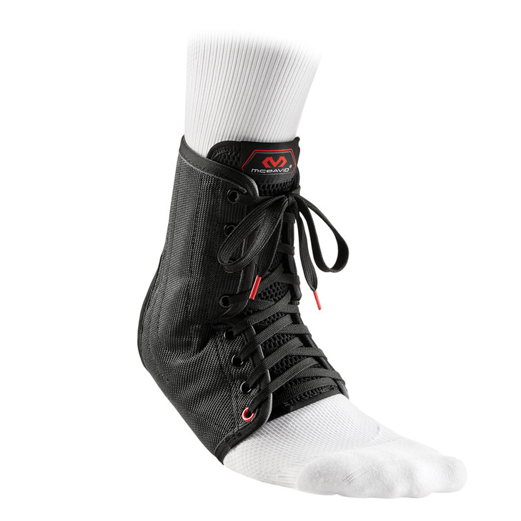 McDavid Ankle Brace with LaceUp Stays Maximum Support Comfortable Compression Breathable Design