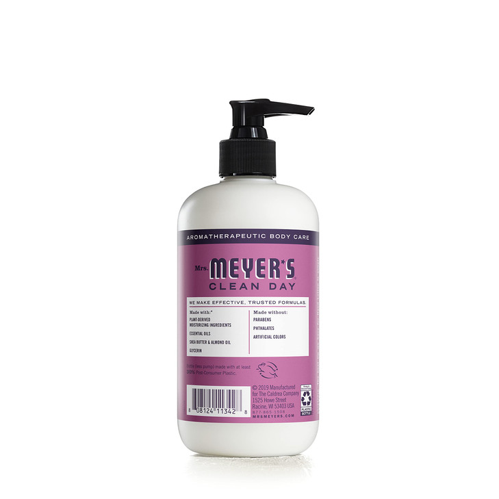 MRS MEYERS CLEAN DAY Hand Lotion for Dry Hands NonGreasy Moisturizer Made with Essential Oils Plum Berry 12 oz Bottles P