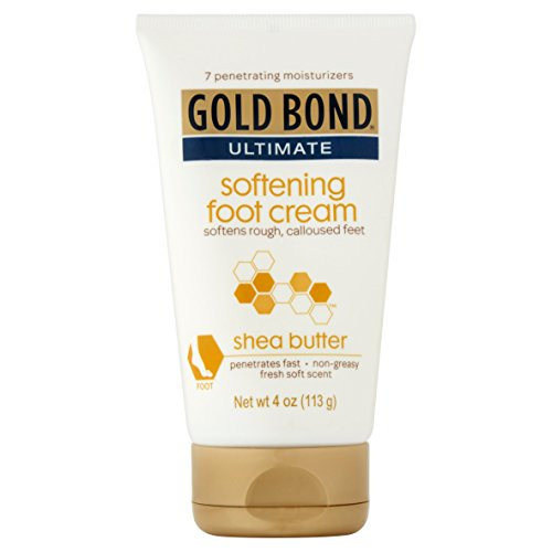 Gold Bond Ultimate Softening Foot Cream With Shea Butter 4 Ounce Pack of 3
