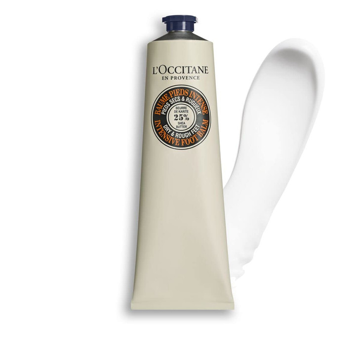 LOCCITANE Shea Butter Intensive Foot Balm 25 Shea Butter Immediately Soothe Dry Feet Soften Skin Moisturize Nourish Fast