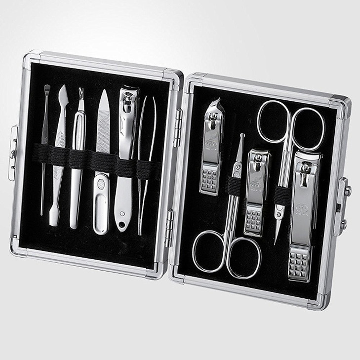 World No 1 Three Seven 777 Travel Manicure Grooming Kit Nail Clipper Set 11 PCs TS16000SVC MADE IN KOREA SINCE 1975