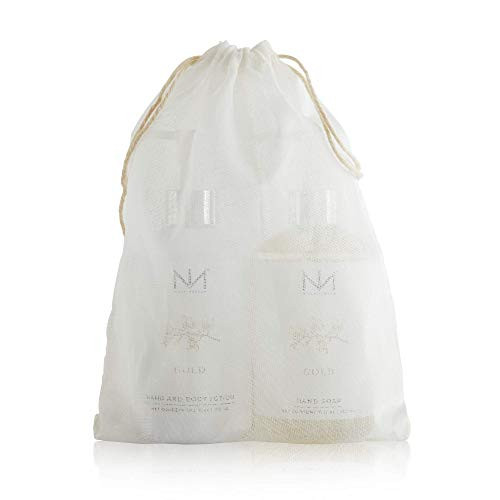 Niven Morgan Gold Soap and Lotion Hand Set