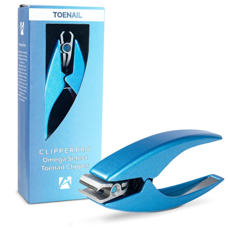 ClipperPro Omega Toenail Clipper Ergonomic Large Nail Clippers for Women Men HeavyDuty Nail Clippers Toenail Clippers wi