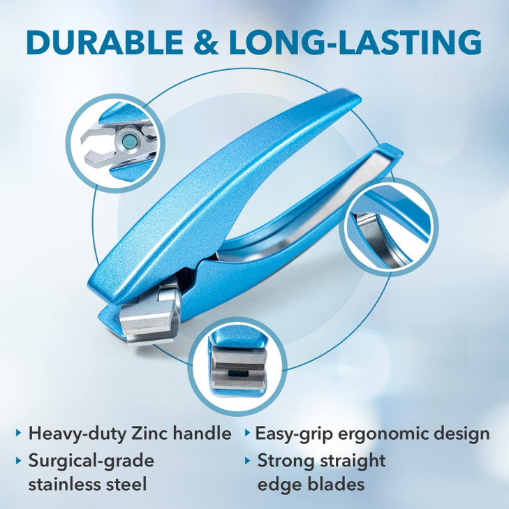 ClipperPro Omega Toenail Clipper Ergonomic Large Nail Clippers for Women Men HeavyDuty Nail Clippers Toenail Clippers wi
