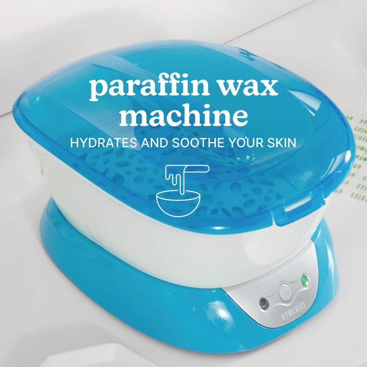 Homedics Paraffin Wax Machine for Hands Hypoallergenic Hot Wax Hand Therapy Machine to Soothe and Moisturize Hands Inclu