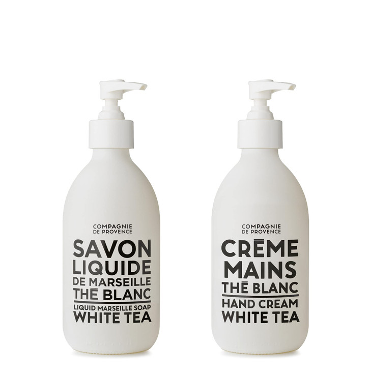 Compagnie de Provence Liquid Soap and Luxury Hand Cream White Tea