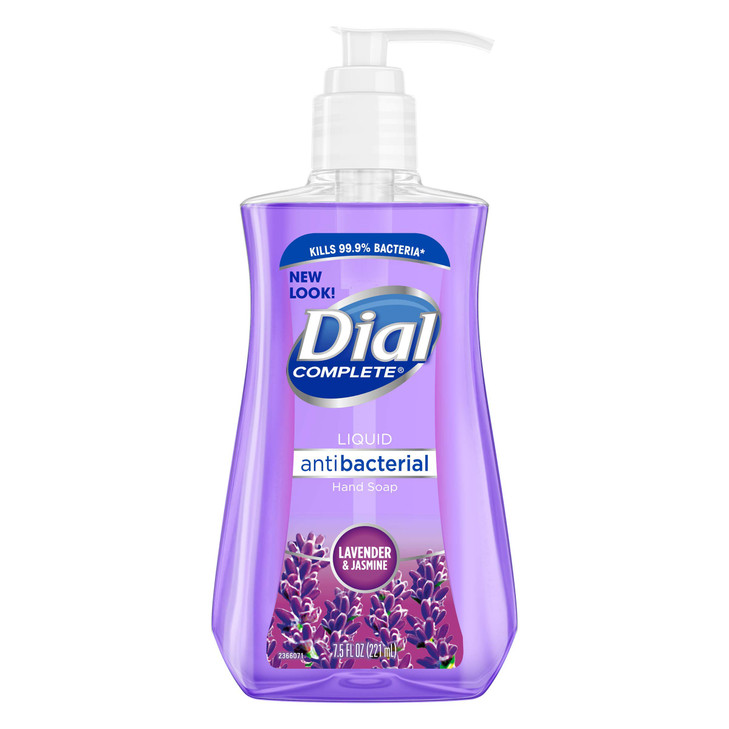 Dial Antibacterial Liquid Hand Soap, Lavender & Twilight Jasmine, 7.5 Fluid Ounces online at globaldelivered