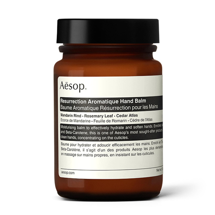 Aesop Resurrection Aromatique Hand Balm 4 Fl Oz120 mL Paraben Crueltyfree Vegan