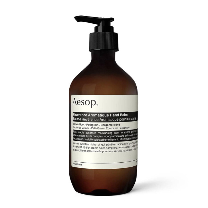 Aesop Reverence Aromatique Hand Balm Rich SkinSoftening Balm For Sustained Hydration with Emollient Ingredients Vegan an