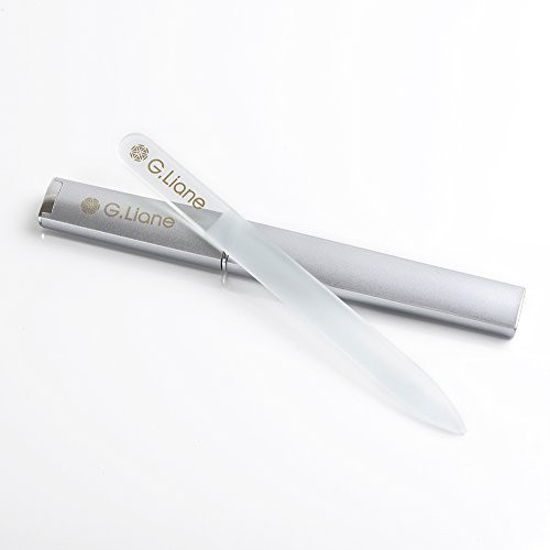 GLiane Crystal Nail File SetProfessional Nail File Manicure Pedicure Kit for Natural Nails Acrylic Nails Gels Nails Mani