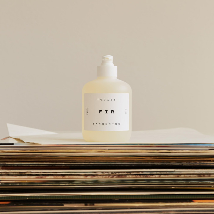 Tangent GC Fir Organic Hand Soap Scented Liquid Hand Soap with Balsamic Wood Crisp Pine Resinous Green Notes Vegan Cruel