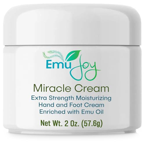 Emu Joy Miracle Cream Hand Foot Callus Remover Cream Intensive Moisturizing Cream for Dry Heels and Soles No More Foot S