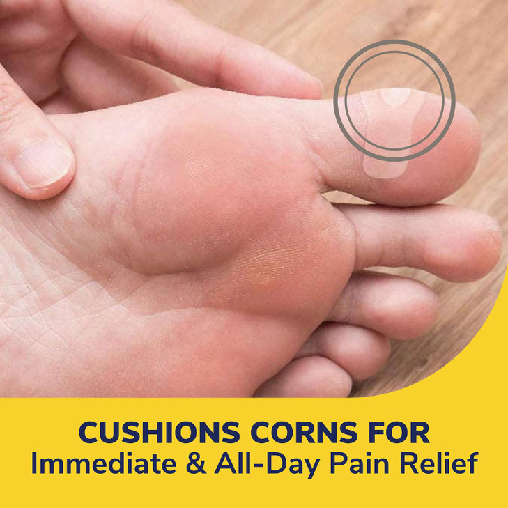 Dr Scholls CORN CUSHION With Hydrogel Technology 6ct Cushioning Protection Against Shoe Pressure and Friction that Fits