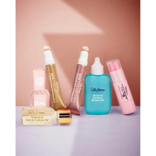 Sally Hansen Nail Treatment Cuticle Rehab Oil Balm Infused with Natural Essential Oils Vitamin E Nourishes Conditions Dr