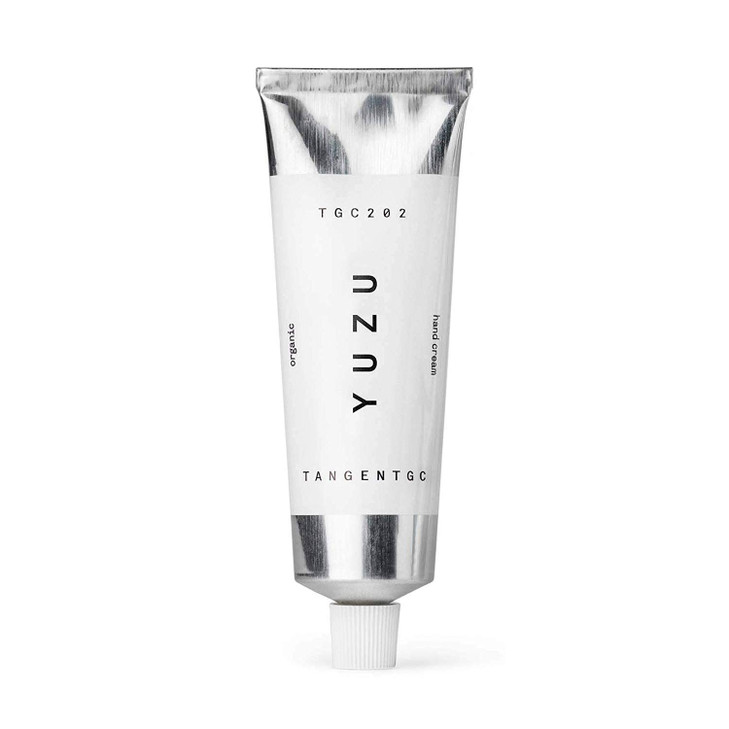 Tangent GC Yuzu Organic Hand Cream Hydrating Scented Hand Lotion for Dry Skin with Soft Citrus Zesty Lemon Delicate Flor