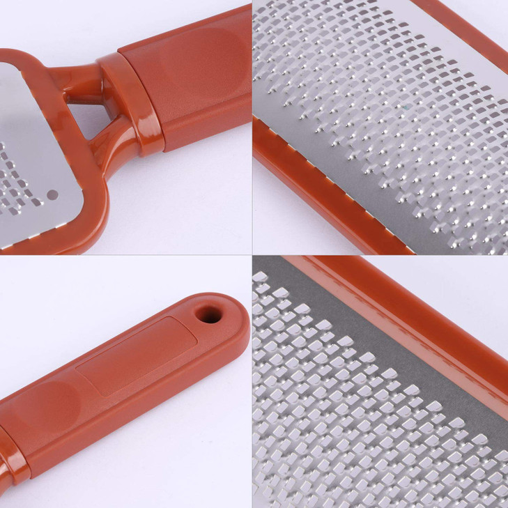 2 Pieces Colossal Foot Rasp Foot Files Callus Remover Foot Scrubber Stainless Steel Feet Grater Heel File Foot Pedicure