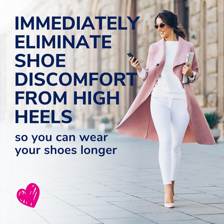 Dr Scholls Love Your Heels Wedges 34 Length Insoles AllDay Comfort for High Heeled Shoes Relieve Prevent Shoe Discomfort