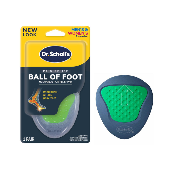 Dr Scholls Pain Relief Orthotics for Ball of Foot Pain 1 Pair One size fits all