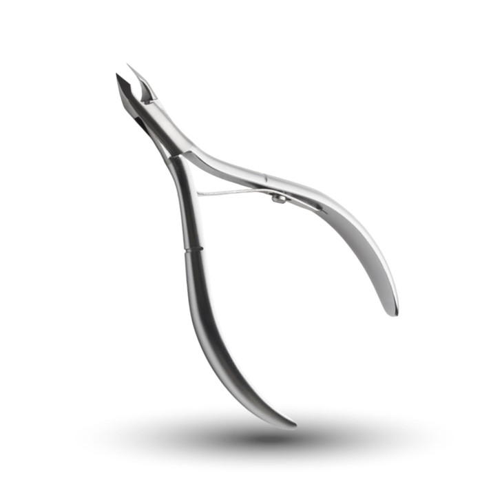 Rui Smiths UltraPremium Stainless Steel Cuticle Nippers Professional Stainless Steel Cuticle Cutters Spanish Handle Roun