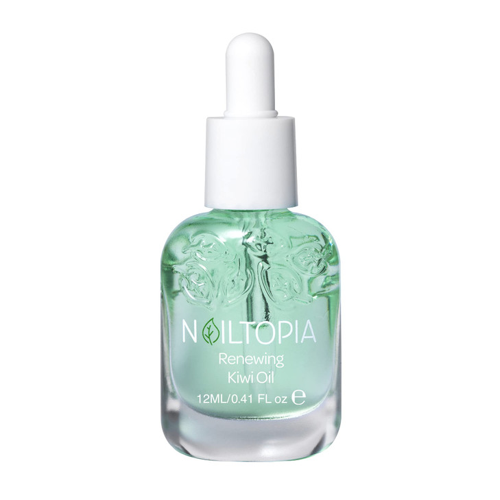 Nailtopia Fresh Soothing and Smoothing Kiwi Oil Hydrating Cuticle Oil for Dry Skin BioSourced Skincare Nail Scalp and Li