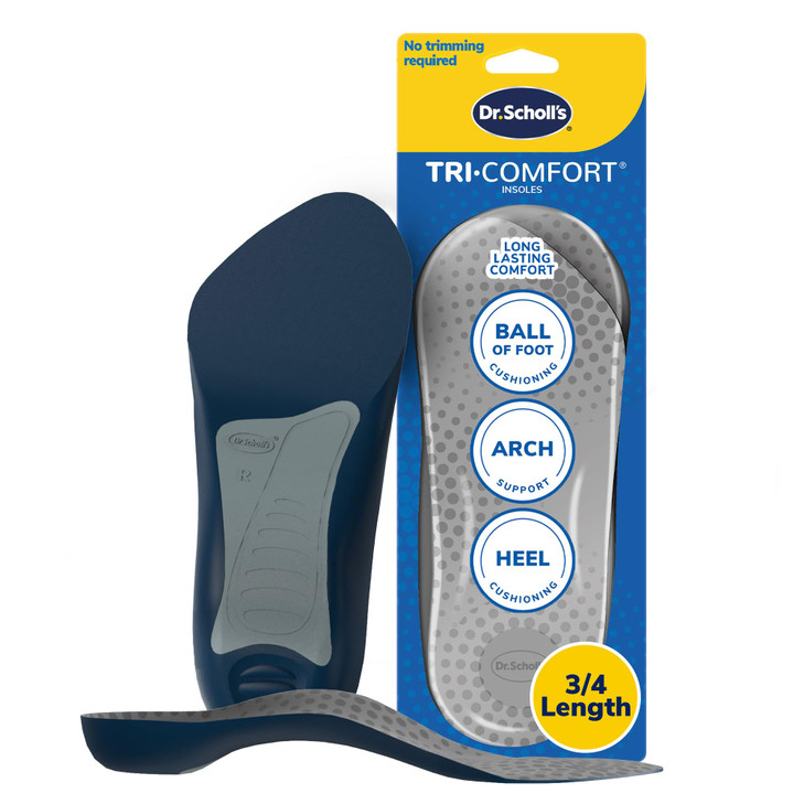 Dr Scholls Comfort TriComfort Insoles for Men 1 Pair Size 814