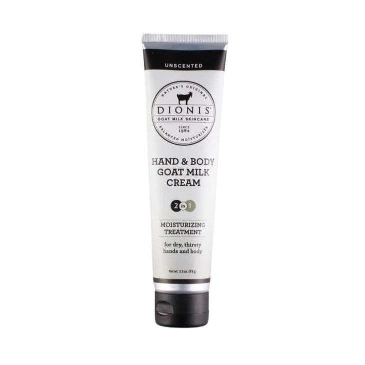 Dionis Goat Milk Hand Body Cream Unscented 33oz Pack of 1