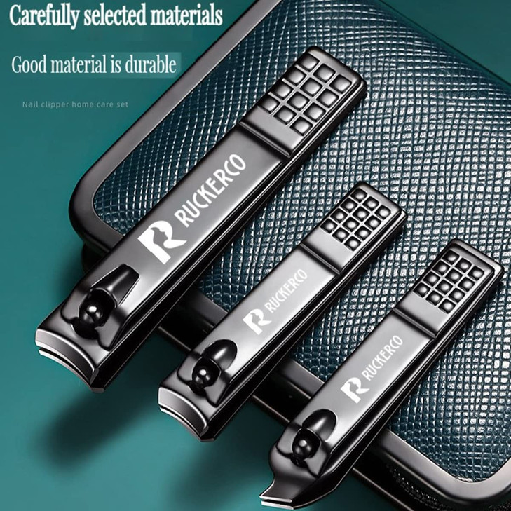 Nail Clippers Set Matte Stainless Steel 3 pcs fingernail Clippers Slant EDG Toenail Clipper Cutter The Best Gift Nail Cl