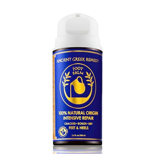 Dry Cracked Heels Repair Organic Foot Cream for Dry Feet Callus with Jojoba Lavender Almond Olive Vitamin E Oil Natural