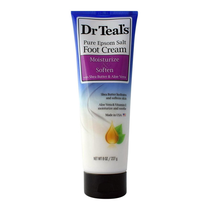 Dr Teals Pure Epsom Salt Foot Cream Pure Epsom Salt Foot Cream with Shea Butter Aloe Vera Vitamin E By Dr Teals Perfume