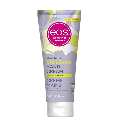 eos Shea Better Hand Cream Vanilla Cashmere Hand Lotion Instant Hydration Lasting Protection 25 oz