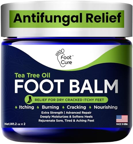 Antifungal Cream For Itchy Feet and Skin Fungus Relief Extra Strength Treatment for Athletes Foot Ringworm and Jock Itch