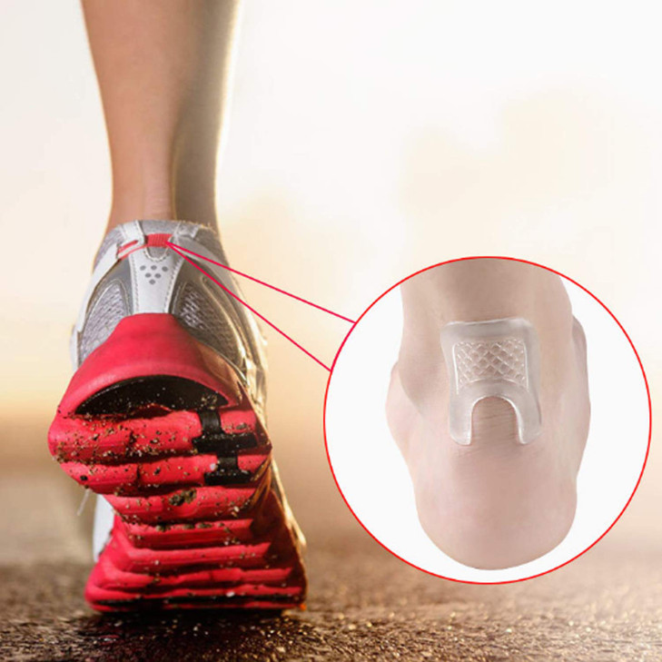 10 Pieces Waterproof Toe Cushions Pads UShaped Gel Callus Pads from Rubbing Reusable Callus Cushions