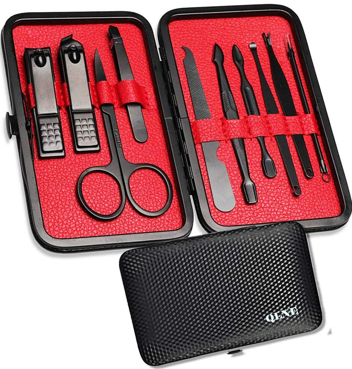 Nail Clippers Sets High Precisio Stainless Steel Nail Cutter Pedicure Kit Nail File Sharp Nail Scissors and Clipper Mani