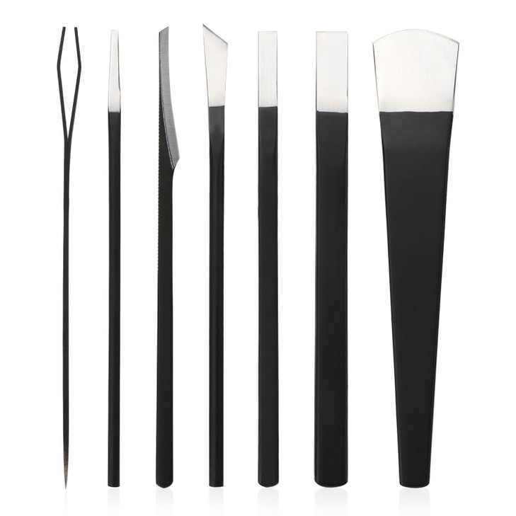 Pedicure Knife Set for Feet Segbeauty 7pcs Ingrown Toenail Blade Tool with Storage Bag High Manganese Steel Nail Knives