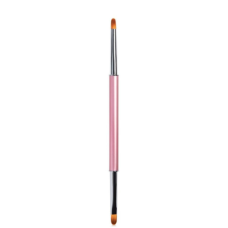 Nail Brush Pen Double Heads For UV Gel Nail Polish Design Acrylic Painting Nail Art Tools 1pc By Rolabling