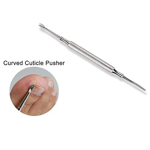 4 Pcs Manicure Set Pedicure Sets Nail Clipper Stainless Steel Professional Nail Cutter with Travel Case